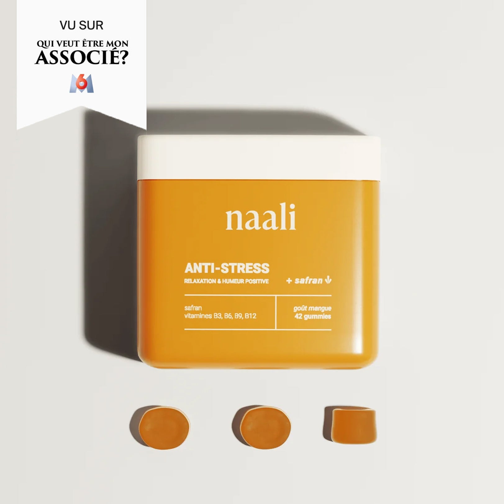 Gummies Anti-Stress au Safran