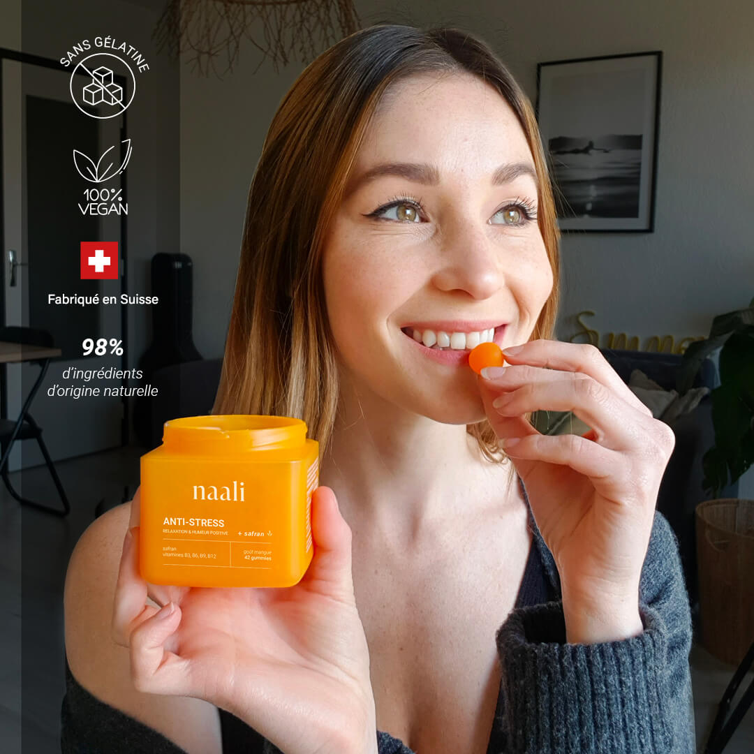 gummies anti stress safran naali