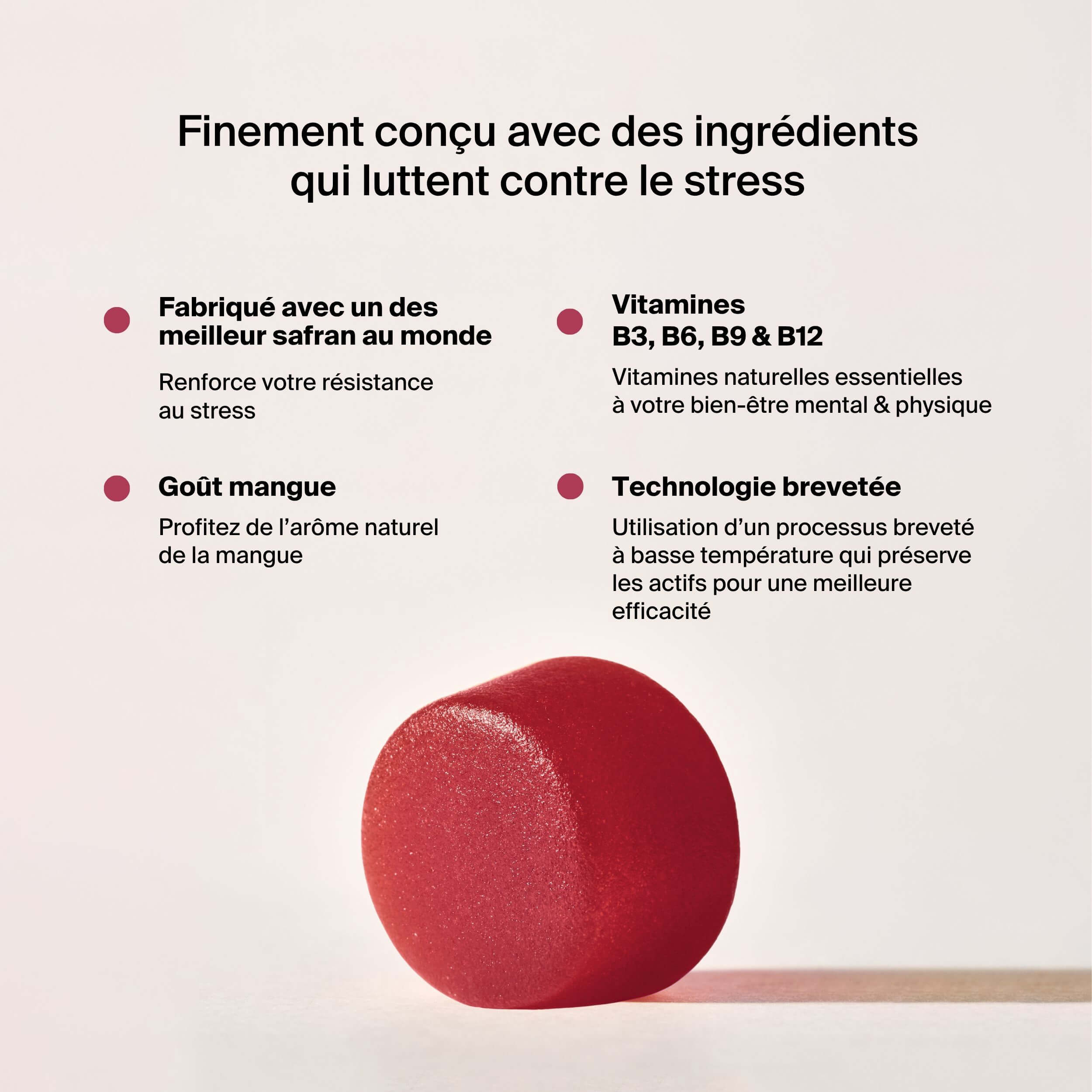 Gummies Anti-Stress Safran