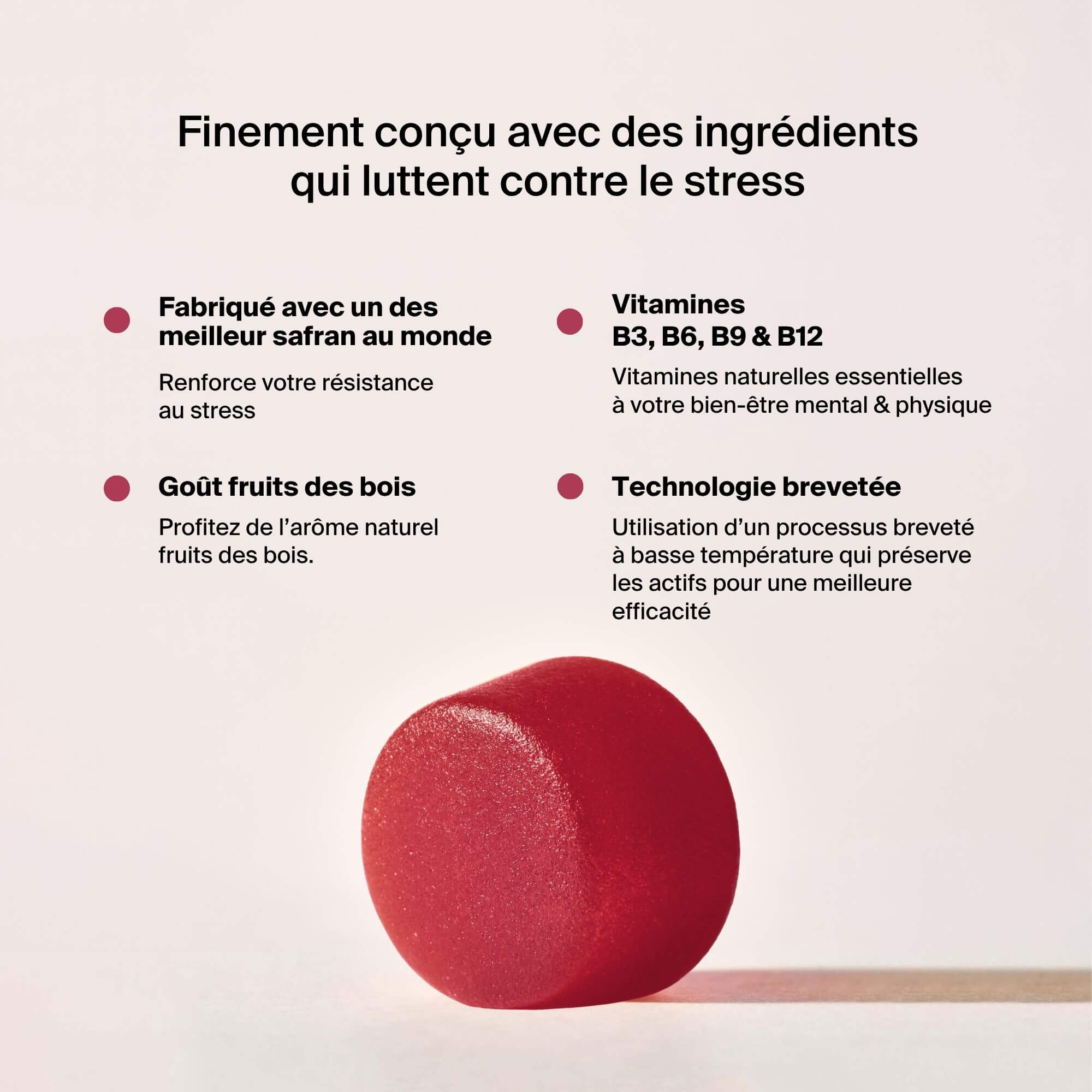 Gummies Anti-Stress Safran