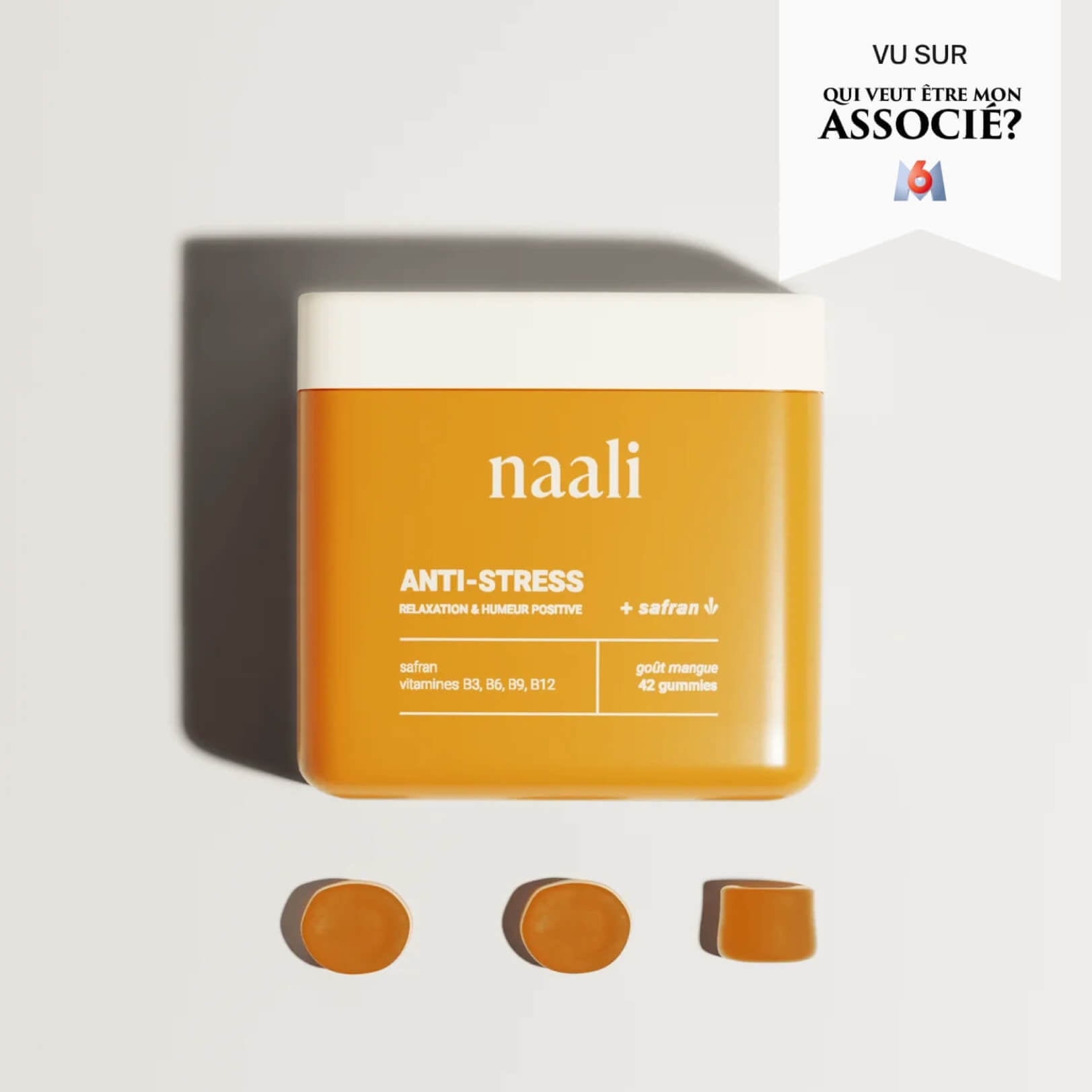 Gummies Anti-Stress au Safran