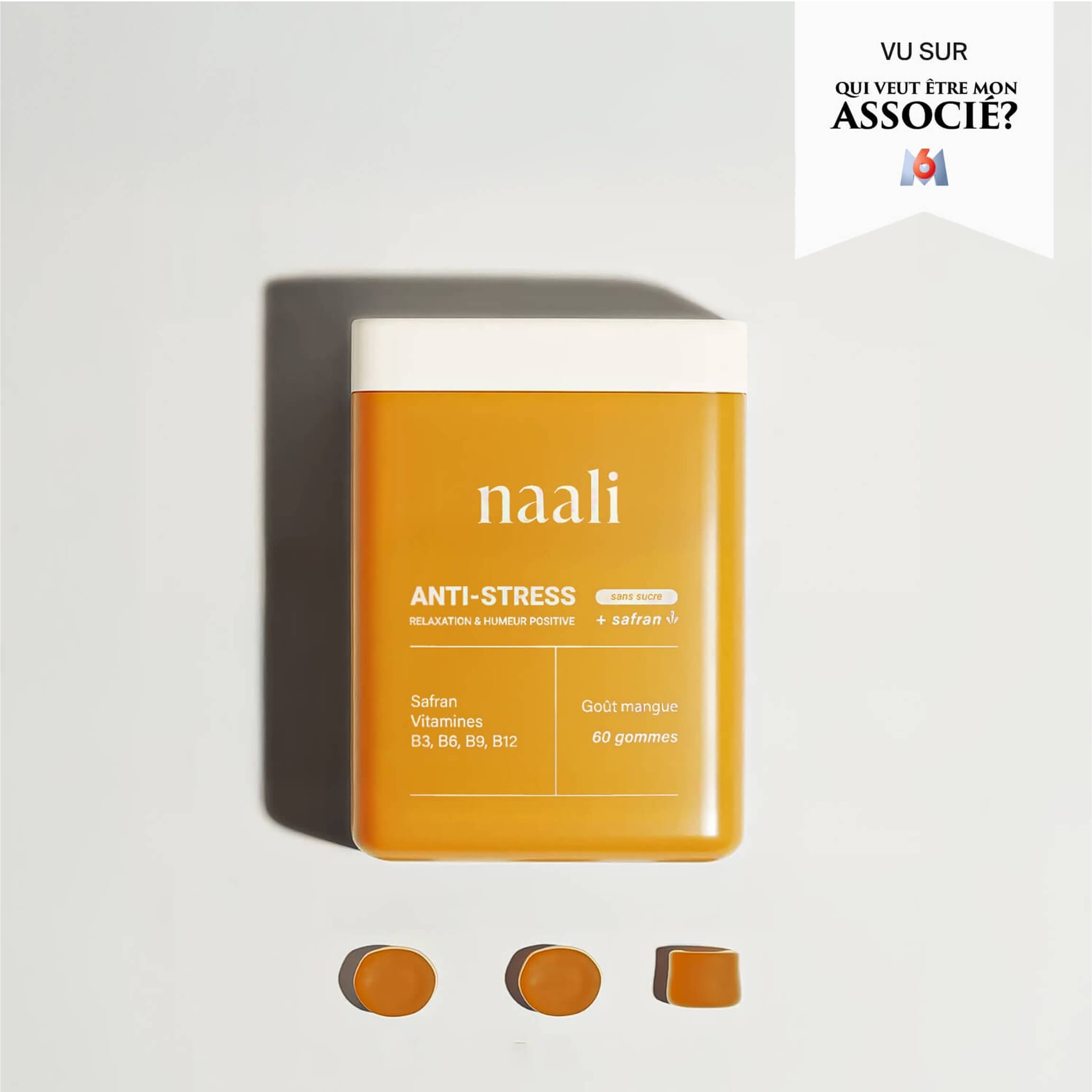 Gummies Anti-Stress au Safran