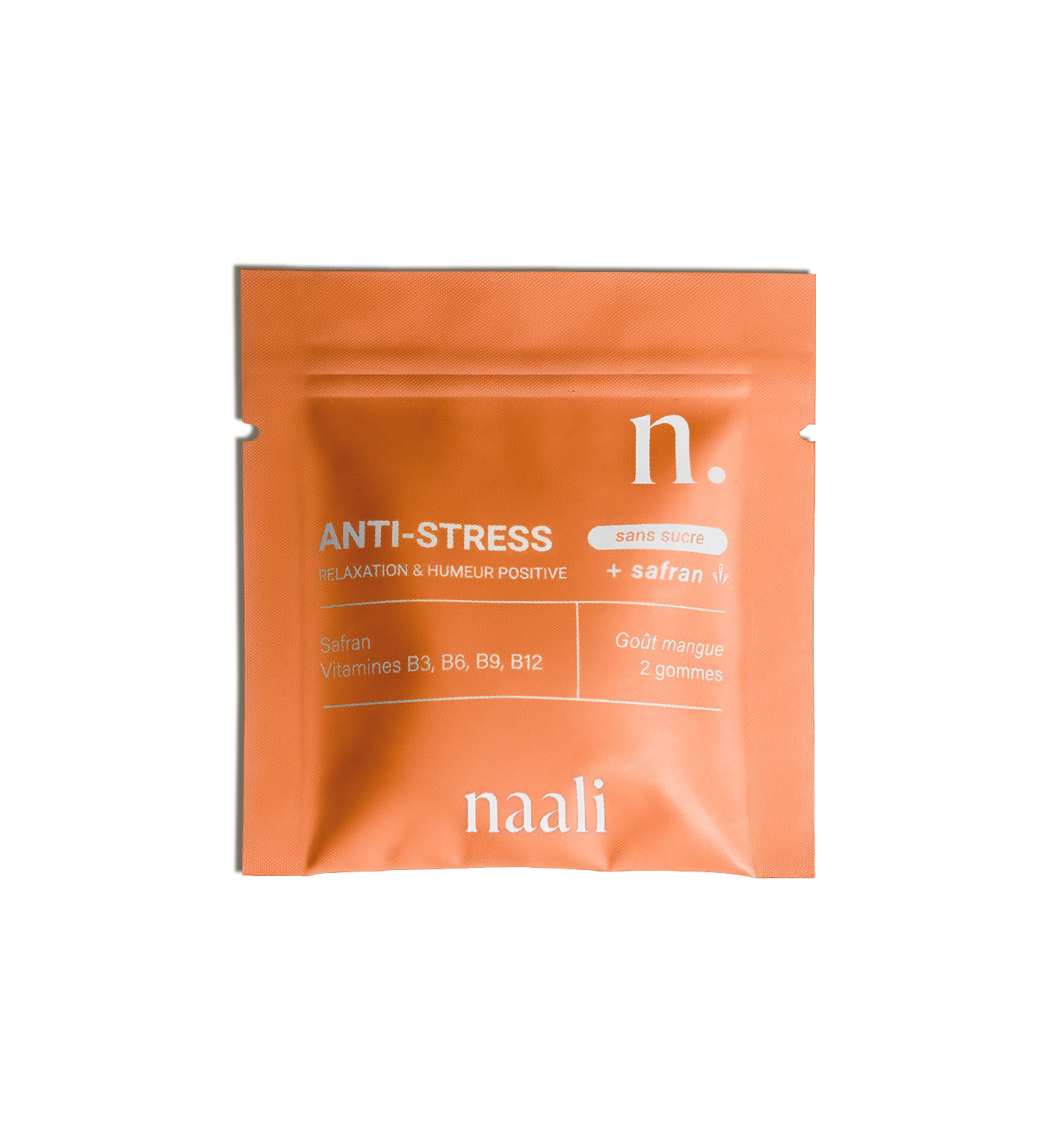 Gommes Anti-Stress au Safran - Échantillon