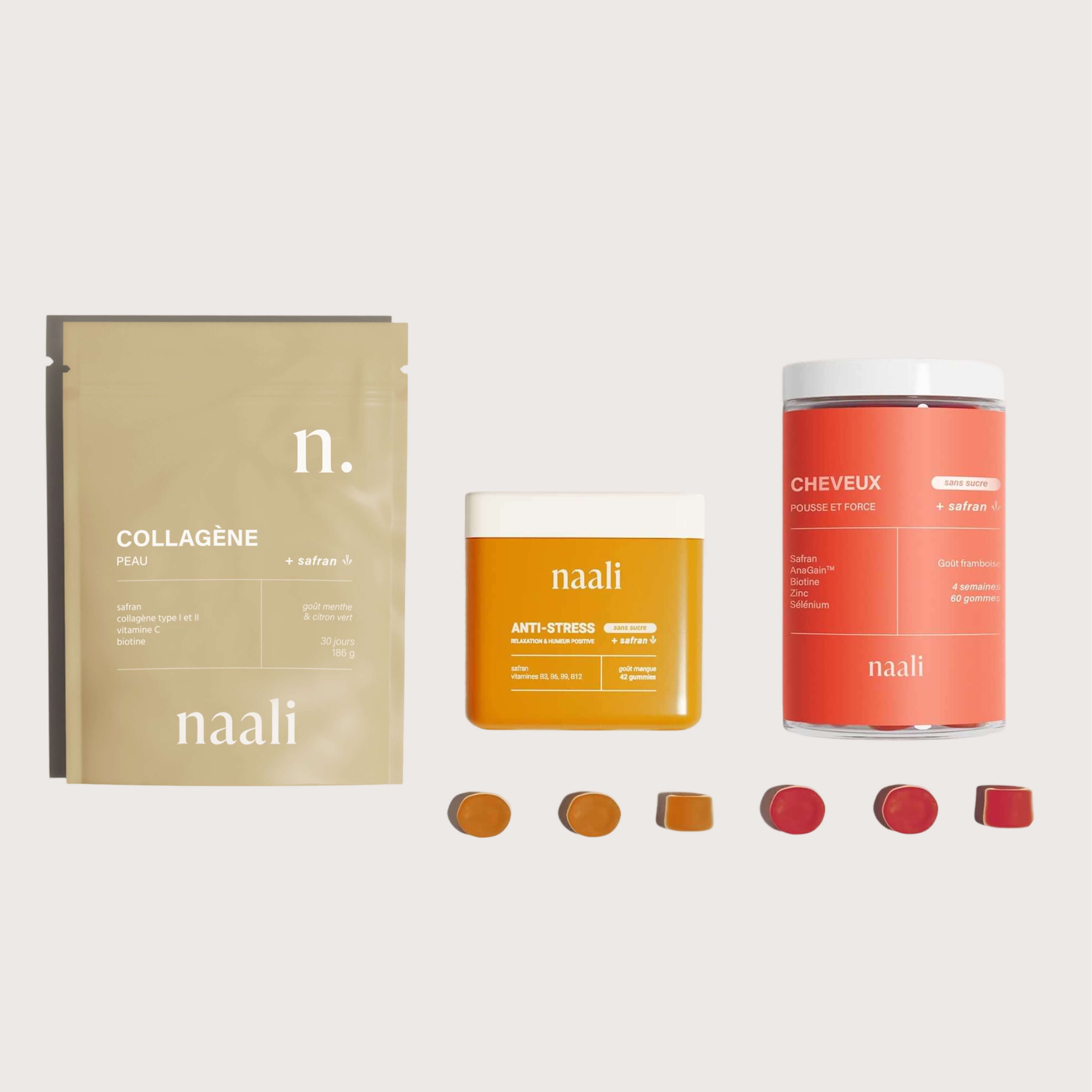 Pack Best-Seller : Stress + Collagène + Cheveux